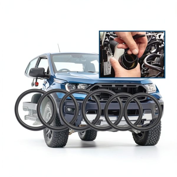 Engine Coolant O‑Ring Kit Apobelor HNBR Silver-7