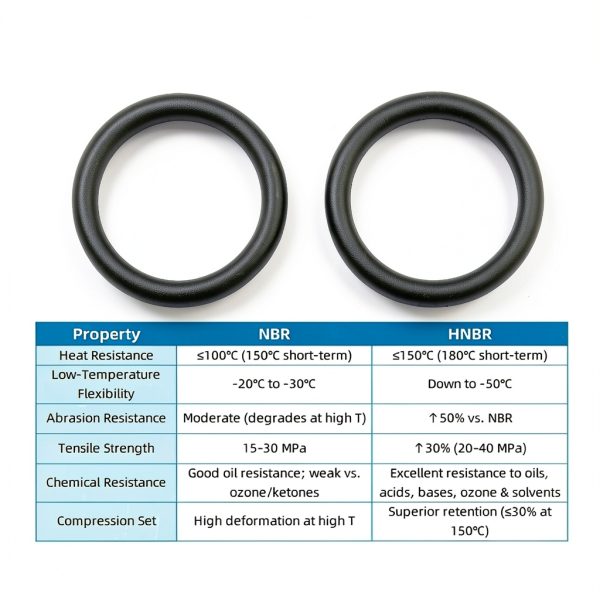 Engine Coolant O‑Ring Kit Apobelor HNBR Silver-4