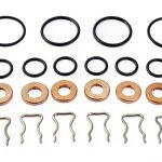 Fuel Injector O-Ring Kit Dorman Rubber Seal Replacement-0