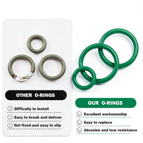Fuel Injection Rail O-Ring Antrys Rubber Seal-4