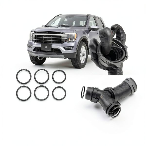 Engine Coolant O‑Ring Kit Apobelor HNBR Silver-6