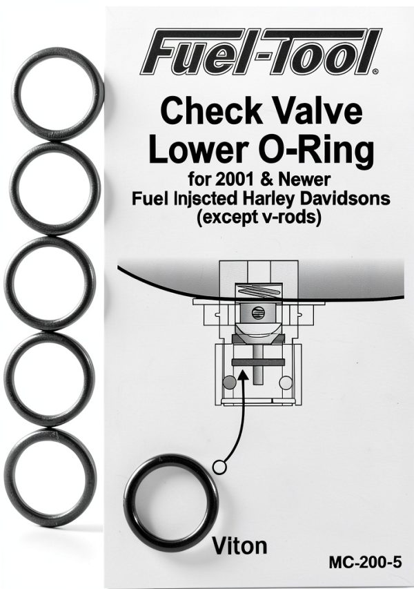Fuel-Tool MC200-5 Fuel Injection O-Rings Kit Black-0