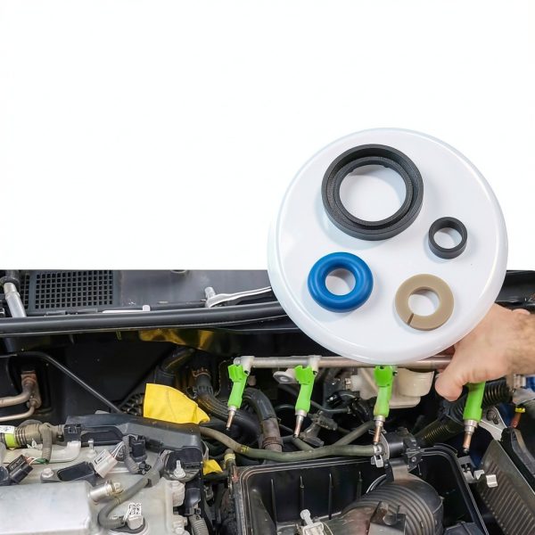 Quealzara Fuel Injector Seal Repair Kit for Sonata 2.4L-1
