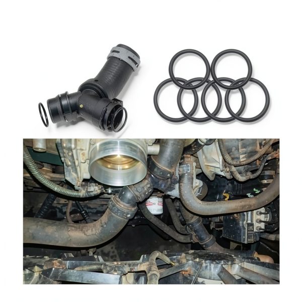 Engine Coolant O‑Ring Kit Apobelor HNBR Silver-8