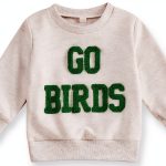 Toddler Baby Boy Go Birds Sweatshirt Gray 2-3T-0