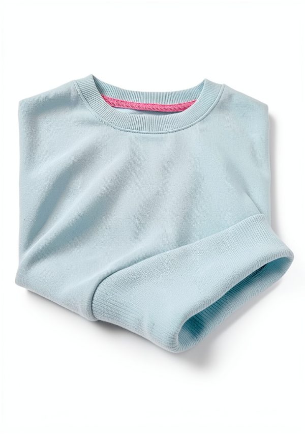 Toddler Girl Sweatshirt KidComfort Crewneck-3