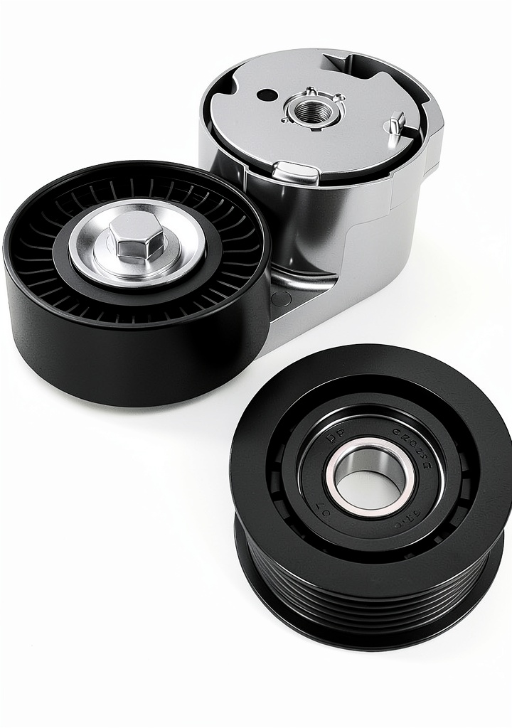 BENERAY tensioner installed under a vehicle hood