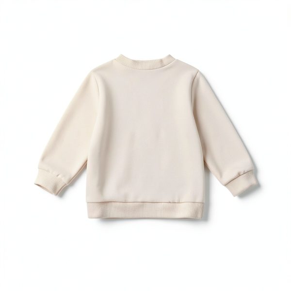 Christmas Toddler Sweatshirt A-a Soft Cotton Pullover Khaki 18-24M-3