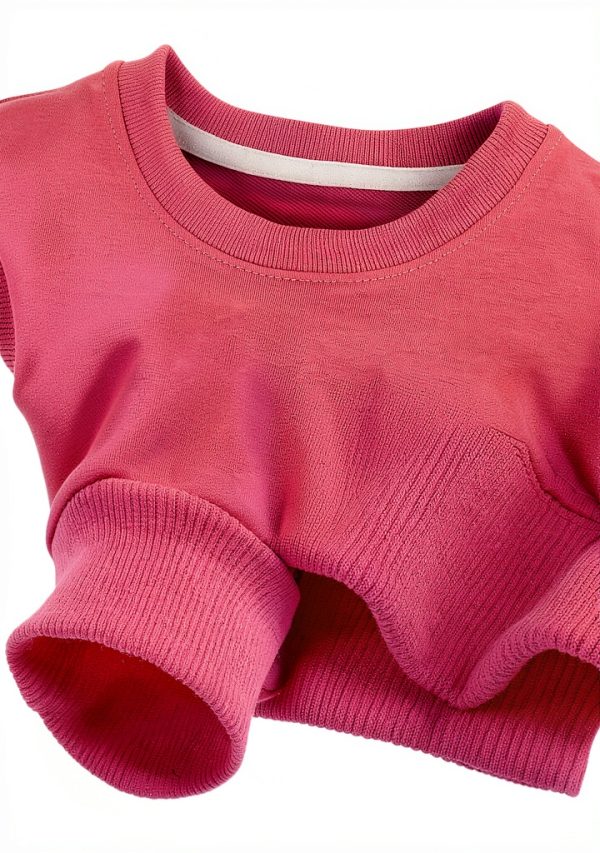 Cooraby Baby Girls Sweatshirt 3 Pack No Cap Crewneck Sleeve Pullover-1