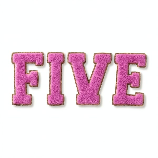 Toddler Baby Girls Birthday Outfit Patch Sweatshirt Pink 2T-9Y-3