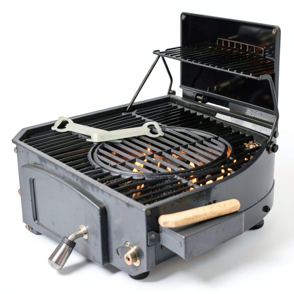 Stainless Steel Grill Lifter Set for Outdoor BBQ Tools-4