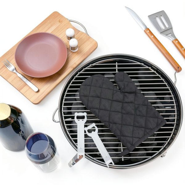 Stainless Steel Grill Lifter Set for Outdoor BBQ Tools-5